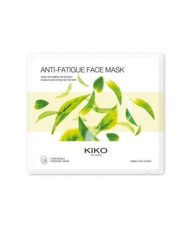 Kiko Milano Antifatigue Face Mask Moisturizing Hydrogel Face Mask with Green Tea Extract