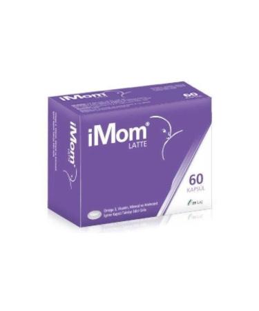 Imom Latte Omega 3 60 Capsules