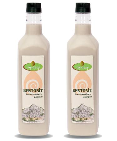 MyPurity Liquid Bentonite Solution - Drinkable Bentonite Clay 2 Liters