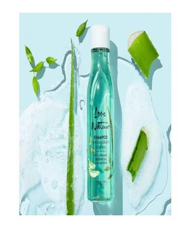 Oriflame Love Nature Shampoo for Dandruff with Organic Aloe Vera and Tea Tree Extract