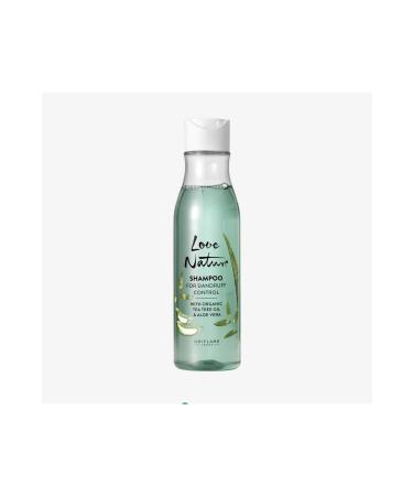 Oriflame Love Nature Shampoo for Dandruff with Organic Aloe Vera and Tea Tree Extract - Buy Online on GoSupps.com