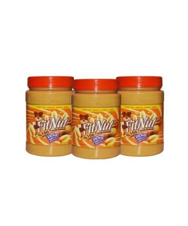 FitNut Plain Peanut Butter 800 gr X 3 Pieces