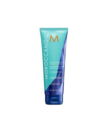 Moroccanoil Color Care Protective Anti-Orange Purple Shampoo for Blonde Hair 200ml