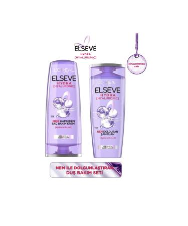 Elseve Hydra hyaluronic Moisture Filling Shampoo and Moisture Locking Conditioner