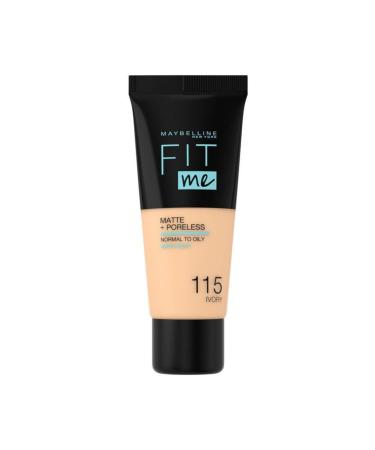 Maybelline New York Fit Me Matte Foundation 115 Ivory