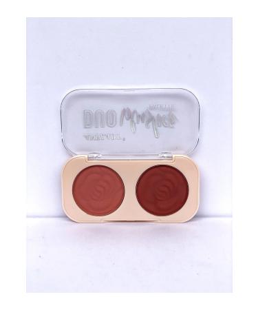 AILY COSMETICS Rose Duo 2-Pack Matte Blush - Blusher Palette