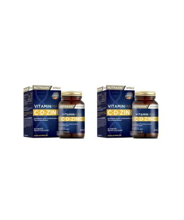 Nutraxin Vitamin Max Cdzinc 60 Tablets 2