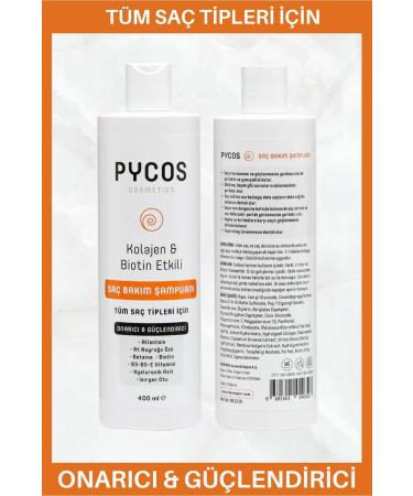 PYCOS COSMETICS Anti-Hair Loss and Anti-Dandruff Fast Hair Growth Care Shampoo 400ml - Sulfate-Salt Free - Buy Online on GoSupps.com