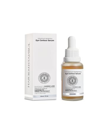 HAREEM - Eye Contour Serum -premium Eye Contour Serum Caffeine 5% Green Tea Extract Vit C Premium
