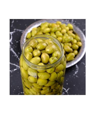 budabenimolsun Green Olives Hand Crushed Gaziantep Style Lemon 1000cc Medium Size - Buy Online on GoSupps.com