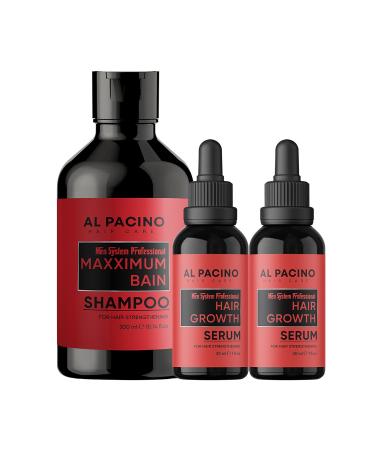 alpacino Anti-Hair Loss Hair Care Set (2 Serum - 1 Shampoo)