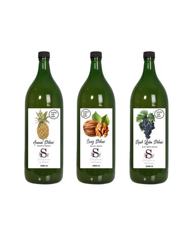 S heylaana Natural Pineapple Walnut and Grape Vinegar 2000 Ml