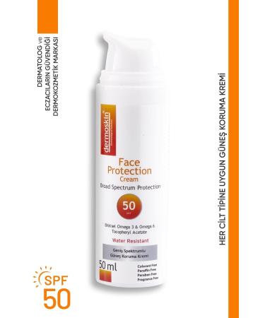 Dermoskin Face Protection Spf 50+ Sunscreen Cream 50ml