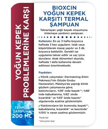 Bioxcin Aqua Thermal DS Anti-Dandruff Shampoo 200 Ml - Buy Online on GoSupps.com