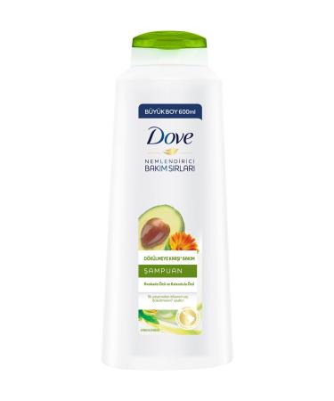 Dove Anti-Hair Loss Hair Care Shampoo Avocado Extract and Calendula Extract 600 ml - Buy Online on GoSupps.com