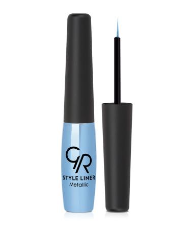 Golden Rose Metallic Blue Eyeliner - Style Liner Metallic Eyeliner No: 08 8691190170080