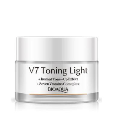 BIOAQUA V7 Toning Light Moisturizing White and Bright Appearance Cream 50 gr
