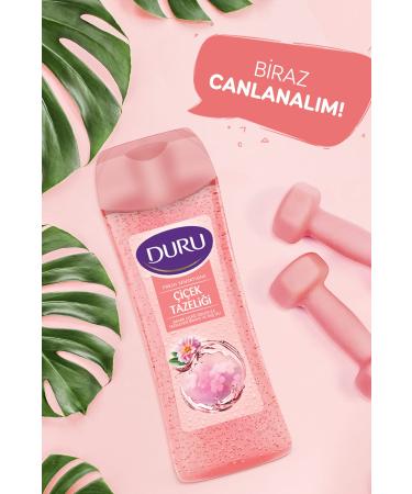 Duru Fresh Flower Freshness Shower Gel 500 ml - Buy Online on GoSupps.com