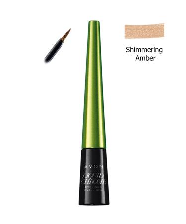 Avon Metallic Liquid Eyeliner Shimmering Amber 5050136924713