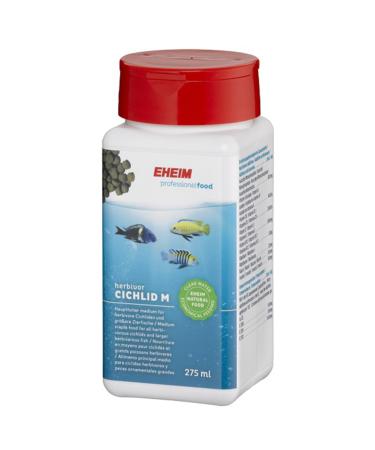 Eheim Herbivor Cichlid Medium Granular Herbal Cichlid Fish Food 275 ml