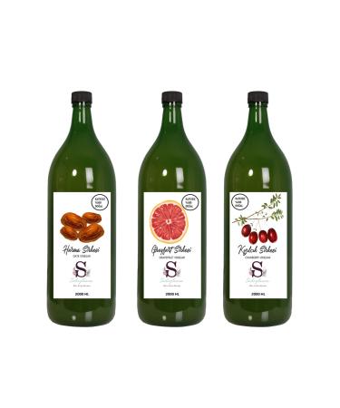 S heylaana Natural Date Cranberry and Grapefruit Vinegar 2000 Ml