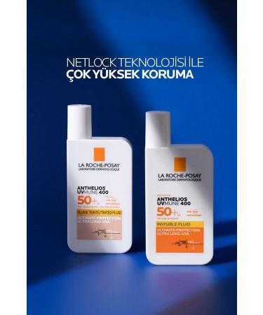 La Roche Posay Sun Protection Face and Eye Frame .anthelios Uvmune Fluid Spf 50 Sun Cream 50''ml... - Buy Online on GoSupps.com