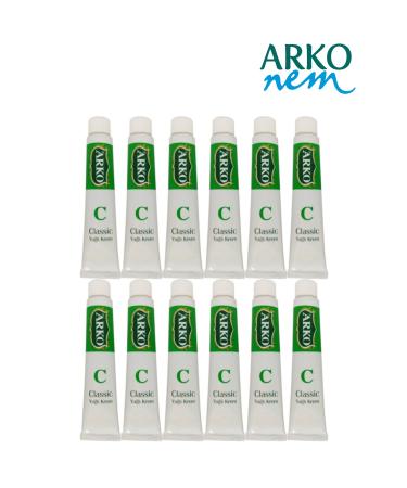 Arko Cream (tube) Oily 20 Cc Classic 12 Pieces - Buy Online on GoSupps.com