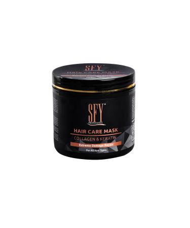 Sfy Professional Repairing Hair Care Mask Keratin Collagen 500 Ml. - Buy Online on GoSupps.com
