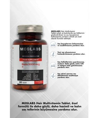 MEGLABS Hair Multi Vitamin - Hair Vitamin