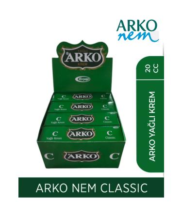 Arko Cream (tube) Oily 20 Cc Classic 12 Pieces - Buy Online on GoSupps.com