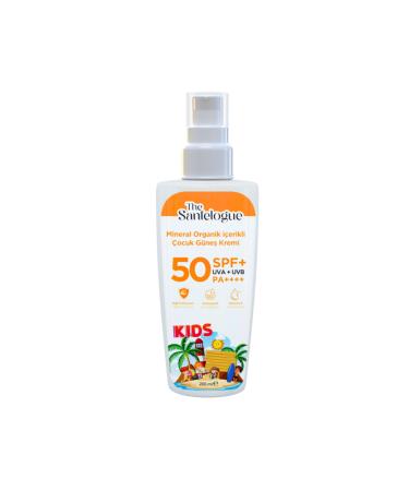 The Santelogue Organic Sun Cream Kids Spf50+ 200 Ml