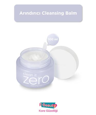 Banila Co Clean It Zero Purifying Cleansing Balm Oil Based Cleanser 100 Ml