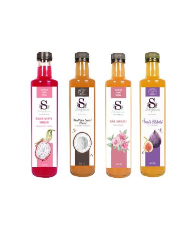 Suheylaana Natural Dragon Fruit Coconut Rose and Fig Vinegar 500 Ml