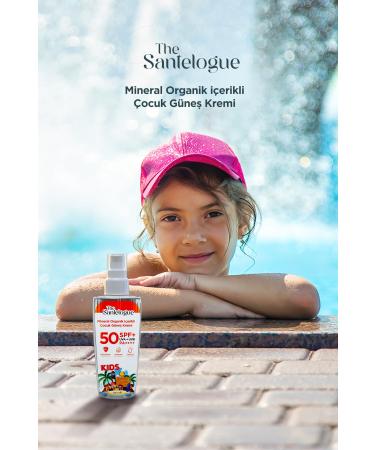 The Santelogue Organic Sun Cream Kids Spf50+ 200 Ml - Buy Online on GoSupps.com