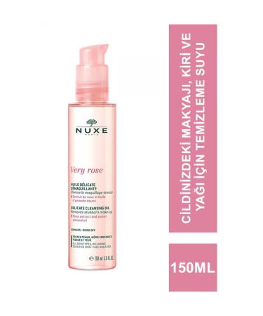Nuxe Very Rose Huile Delicate Demaquillante Cleansing Oil 150 Ml