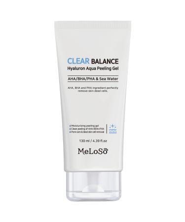 DR. MELOSO Clear Balance Hyaluron Aqua Peeling Gel with Aha/bha/pha 130ml
