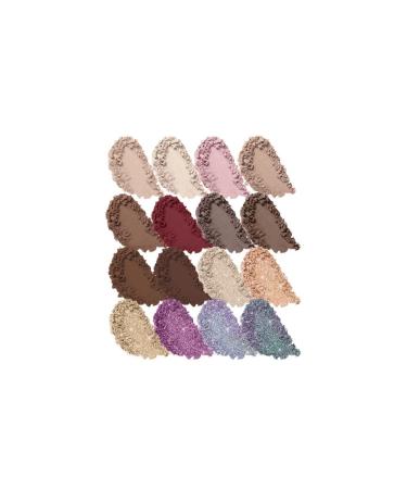Lamel Cosmetics Lamel Eyeshadow Palette 16 Shades Of Burgundy No 16-4 - Buy Online on GoSupps.com