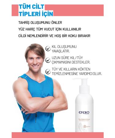efero Hair Removal and Reducing Cream Whole Body - 150 Ml - Buy Online on GoSupps.com