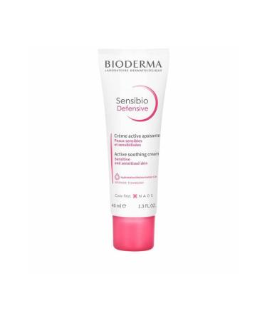 Bioderma Sensibio Defensive Cream That Provides Softness and Elasticity to the Skin 40 Ml