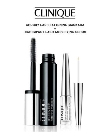 Clinique Chubby Lash Mascara and Lash Amplifying Serum Set