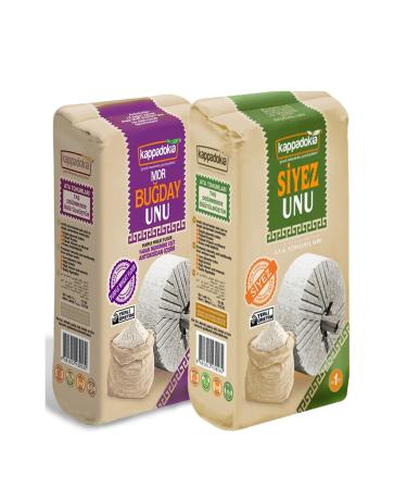 CAPPADOCIA Einkorn Flour 1 Kg + Purple Wheat Flour 1 Kg