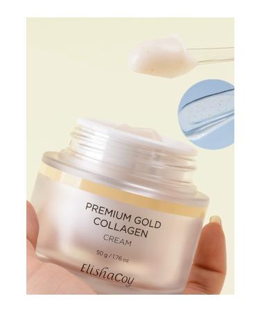 Elishacoy Premium Gold Collagen Anti-Wrinkle Moisturizing Firming Luxury Care Cream - Buy Online on GoSupps.com