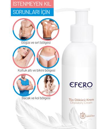 efero Hair Removal and Reducing Cream Whole Body - 150 Ml - Buy Online on GoSupps.com