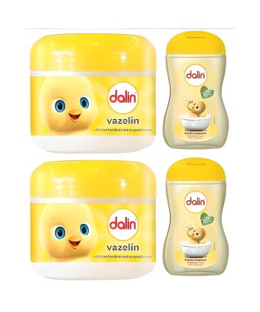 Dalin Shampoo Classic 100ml X2 + Anti-Moisture Formula Vaseline 100 Ml X2