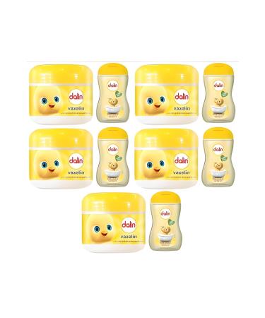 Dalin Shampoo Classic 100ml X5 + Formula Against Moisture Loss Vaseline 100 Ml X5