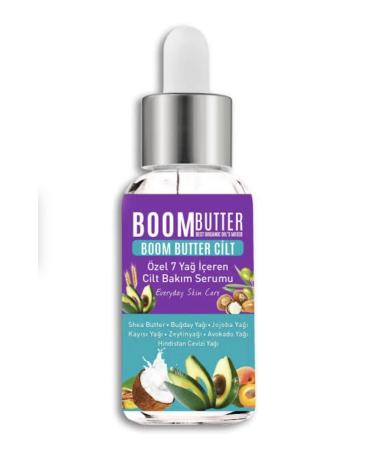 BOOM BUTTER Skin Care Oil 190 Ml + Skin Care Serum 20 Ml - Buy Online on GoSupps.com