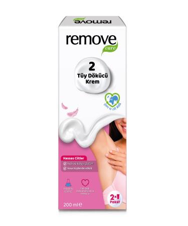 Remove Care Hair Removal Cream Sensitive Skin 2 X 100 Ml