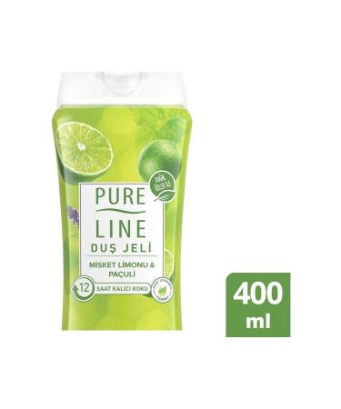 Pure Line Lime Patchouli Shower Gel 400 ml - Buy Online on GoSupps.com