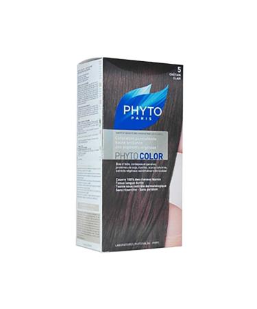 Phyto Herbal Hair Dye - Phytocolor 5 Light Chestnut 0618059109843 - Buy Online on GoSupps.com