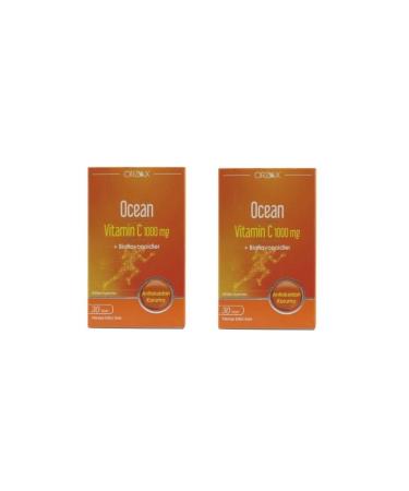 Ocean Orzax Ocean Vitamin C 1000 Mg 30 Tablets SKT:03/2023